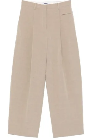 GRIFONI Hose mit Slub-Struktur