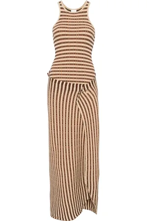 Nanushka Aliki Midikleid mit Streifen