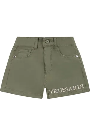 Trussardi Shorts mit Logo-Stickerei