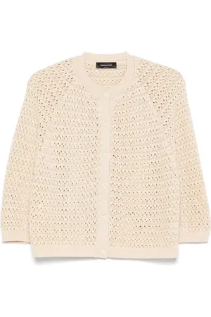 Fabiana Filippi Cardigan mit Lochstrickmuster