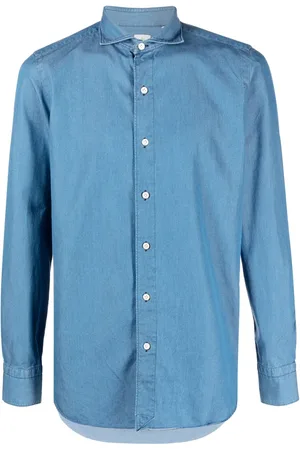 Finamore Klassisches Jeanshemd