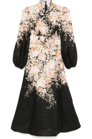 ZIMMERMANN Illustration Midikleid