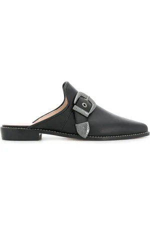 Stuart Weitzman Mules mit Schnalle