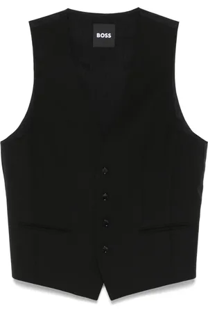 HUGO BOSS Weste aus Wolle