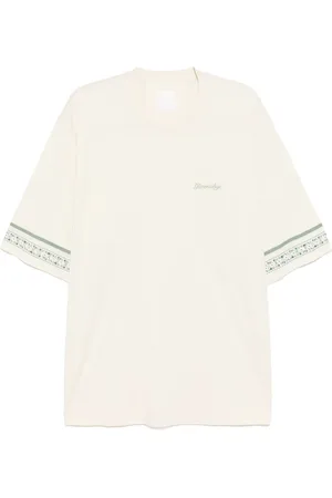 Givenchy T-Shirt mit Logo-Stickerei