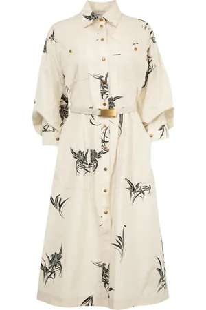 Moncler Kleid mit Blumen-Print