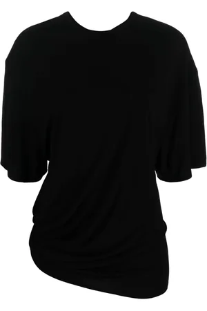 CHRISTOPHER ESBER T-Shirt mit drapiertem Detail