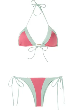 Brigitte Zweifarbiger Bikini