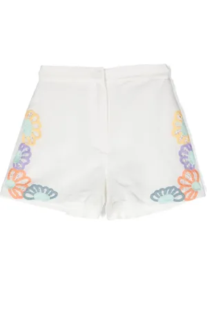 Stella McCartney Shorts mit Blumenstickerei