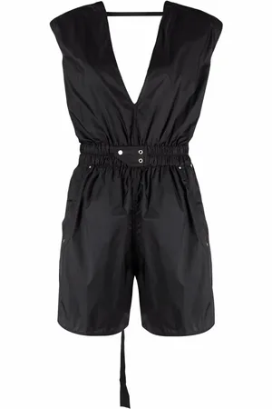 Rick Owens Playsuit mit V-Ausschnitt