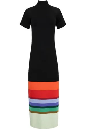 Christopher John Rogers Kleid mit Stehkragen