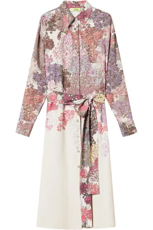 Twin-Set Kleid mit Blumen-Print