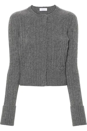 BLUMARINE Cardigan mit Zopfmuster