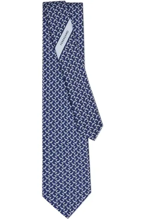 Salvatore Ferragamo Krawatte mit grafischem Print