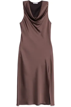Patrizia Pepe Midikleid aus Satin