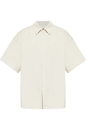 Jil Sander Hemd mit Logo-Patch