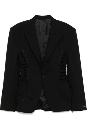 MUGLER Blazer mit Schnürung