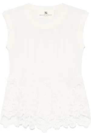 ERMANNO SCERVINO Oberteil mit Spitze