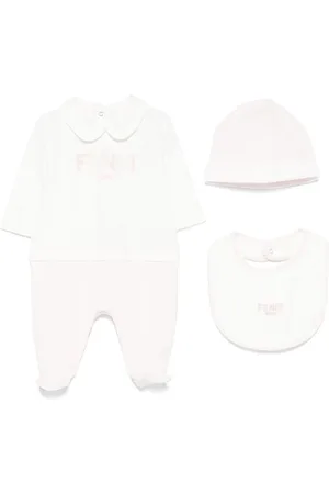 Fendi Pyjama mit Logo-Stickerei