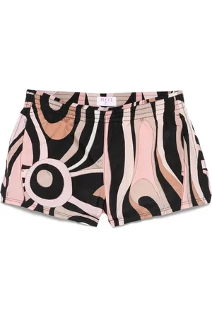 Puccini Shorts mit Orchidee-Print