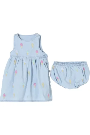 Stella McCartney Kleid mit Iceream-Stickerei