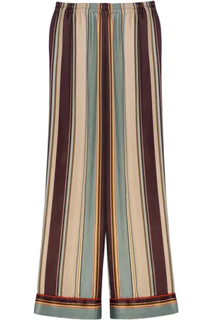 Sleeper Gestreifte Straight-Leg-Hose