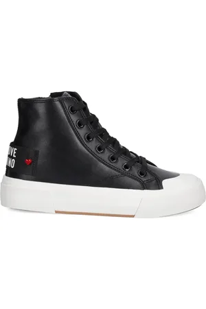 Moschino Sneakers mit Logo-Patch