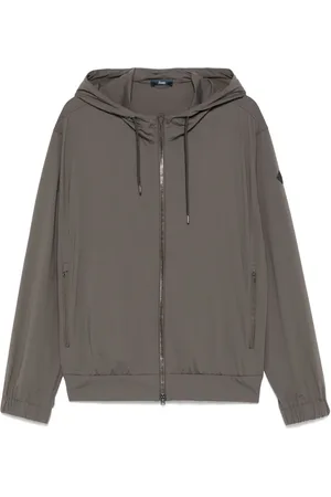 HERNO Kapuzenjacke mit Reißverschluss