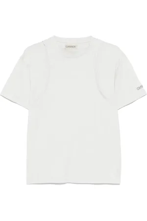 Carrer T-Shirt mit Logo-Stickerei