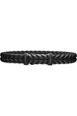 David Yurman Geflochtenes Chevron Armband