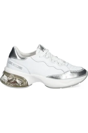 Moschino Sneakers mit Kontrasteinsätzen