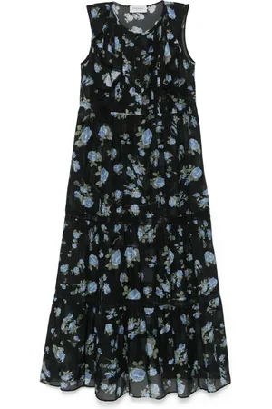 Ermanno Firenze Kleid mit Blumen-Print