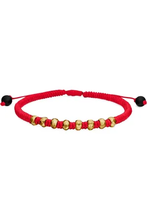 David Yurman 18kt Fortune Woven Gelbgoldarmband 5,5mm
