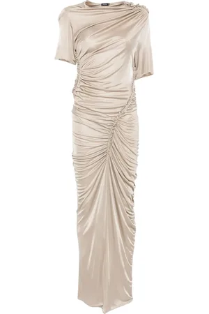Atlein Gerafftes Kleid
