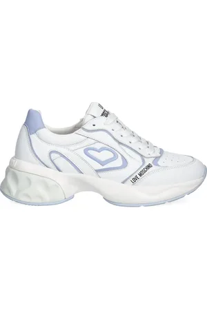 Moschino Sneakers mit Kontrasteinsätzen