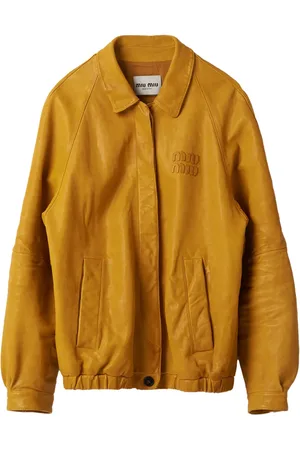 Miu Miu Bomberjacke aus Nappaleder