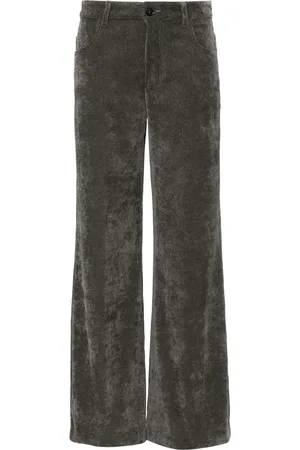 Ermanno Firenze Palazzohose mit Logo-Patch