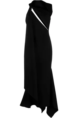 The Attico Kleid mit überkreuzten Riemen