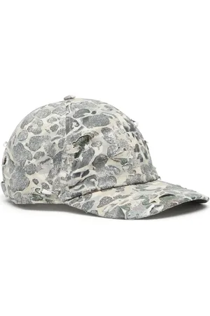 Diesel C-Steven camouflage-pattern cap