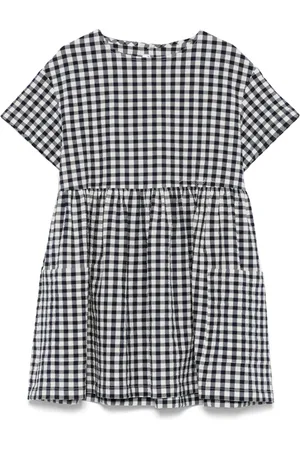 Il gufo Kleid mit Vichy-Karo