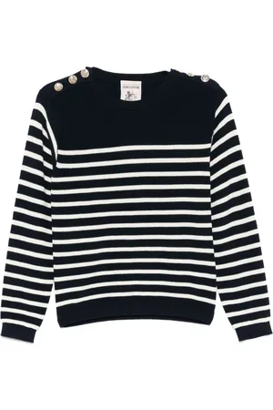 SEMICOUTURE Gestreifter Pullover