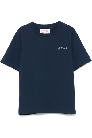 MC2 SAINT BARTH Logo-embroidered T-shirt