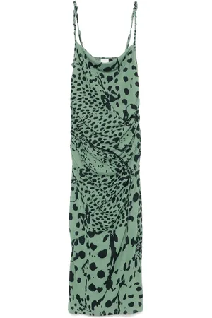 Nanushka Midikleid mit Animal-Print