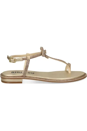 Bibi Lou Sandalen mit Glitterverzierung