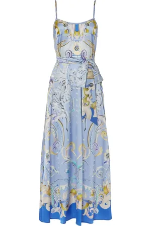 TEMPERLEY LONDON Camisole-Kleid mit Carline-Print