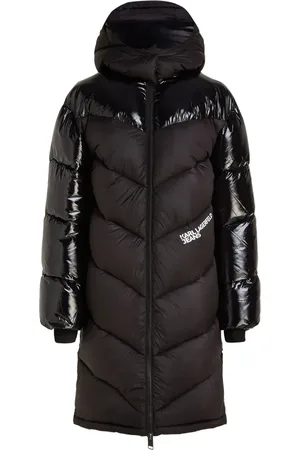 Karl Lagerfeld Parka mit Logo-Print