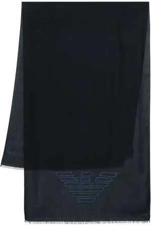 Emporio Armani Schal mit Logo-Print