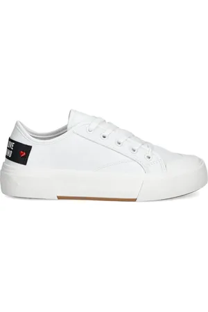 Moschino Sneakers mit Logo-Patch