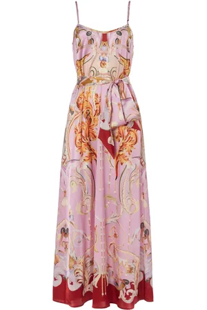 TEMPERLEY LONDON Camisole-Kleid mit Carline-Print