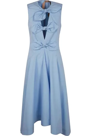Nº21 Midikleid mit Schleifendetail